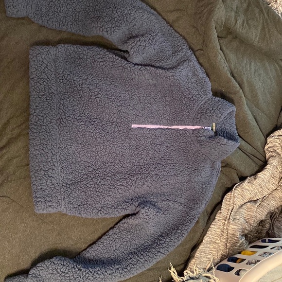 Wild Fable Blue Sherpa Jacket - Picture 2 of 4